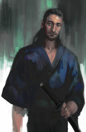 P站画师：-調調__ 信长 我追随我的内心而动，我方圆十米无人为敌。