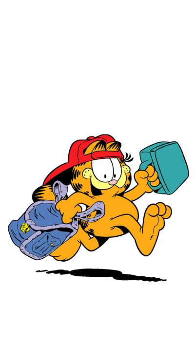 iPhone 壁纸 加菲猫 Garfield