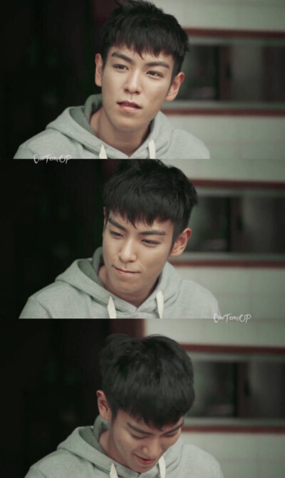 浅笑。#T.O.P# #崔胜贤# #secret message#