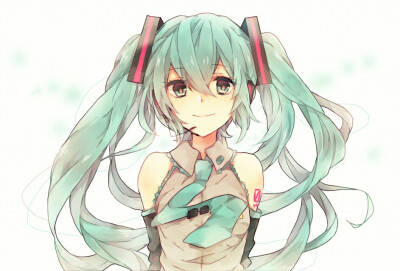 初音未来 绘画 唯美