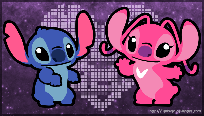 stitch and angel