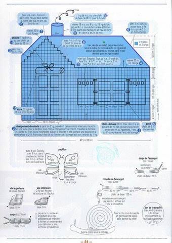 房屋小狗毯子图解（一）