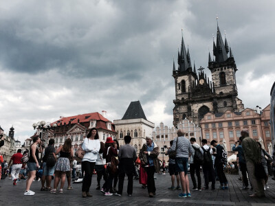 Prague 金色的布拉格 虽然去的时候天气不好可是完全不影响我对她的喜爱 浓郁的东欧气息