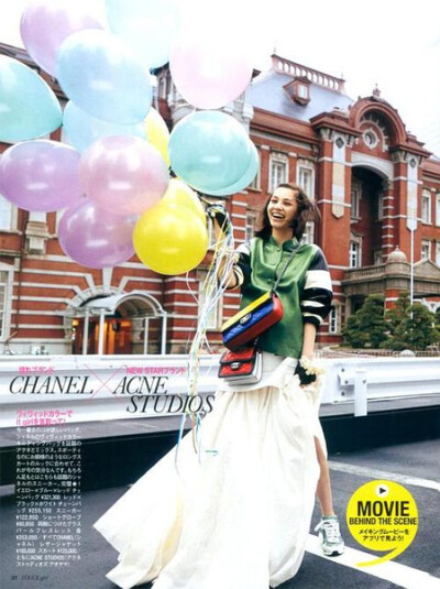 水原希子 mizuhara kiko 模特 杂志封面 服装 搭配 街拍