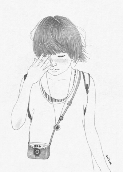 【Park, Man-Hee】（韩）• Tall Tree 插画