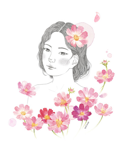 【Park, Man-Hee】（韩）• Tall Tree 插画