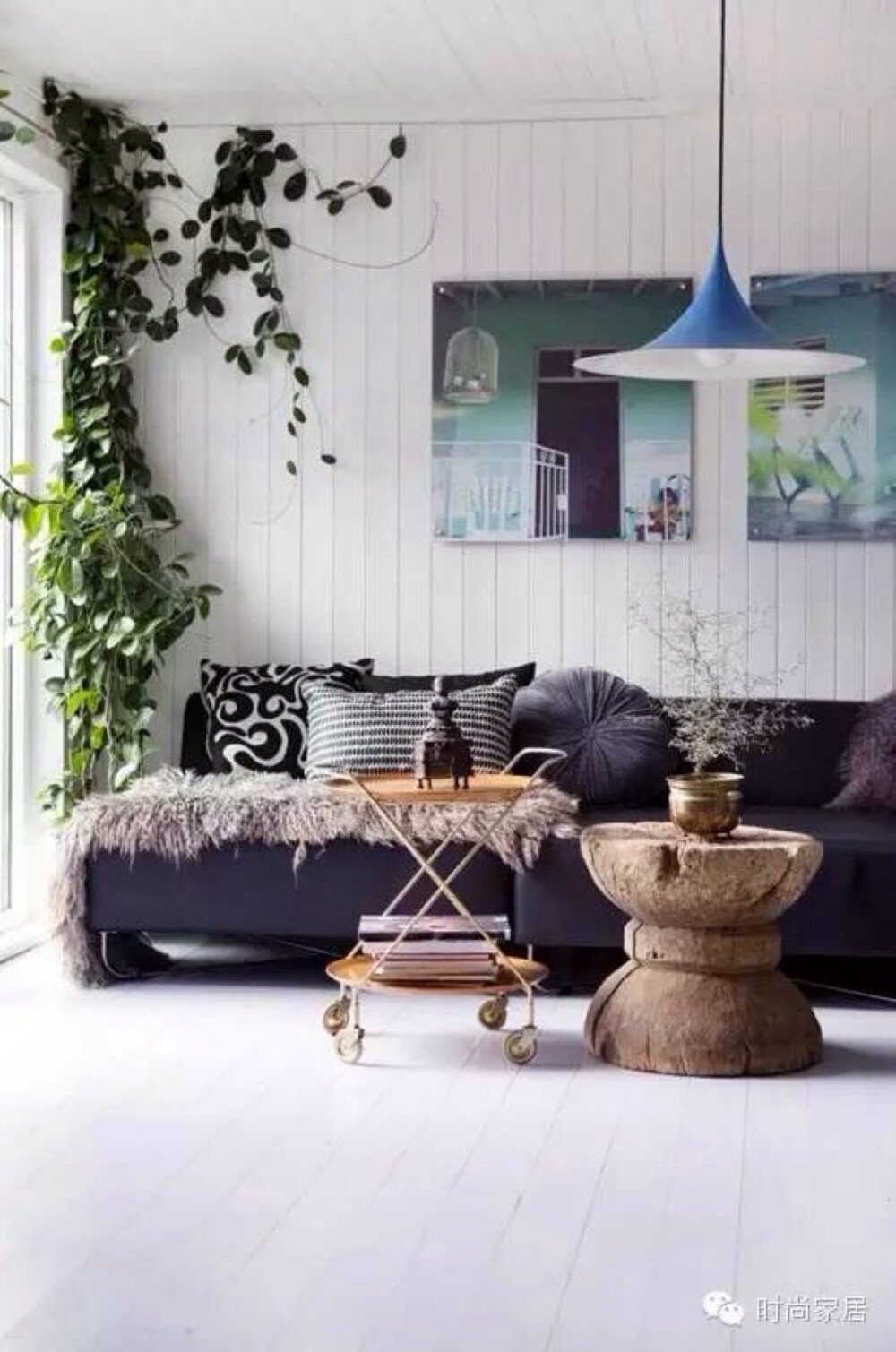 植物是改善心情和环境的居室装饰佳品，无论哪个空间，都可以用绿色植物点缀，不管是什么家装风格，绿色植物都可以为之加分。家居菌为各位读者推荐五种新奇的绿植摆放方式，让创意的绿色填满你的屋子。