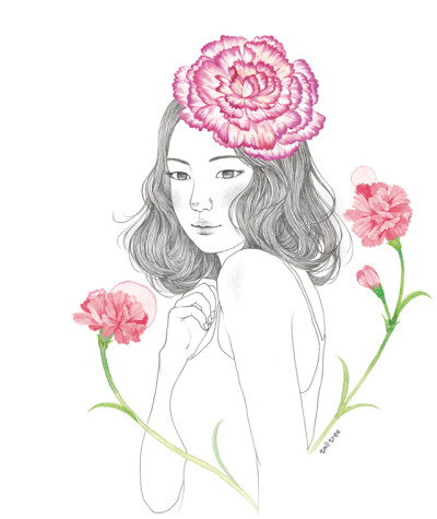 【Park, Man-Hee】（韩）• Tall Tree 插画