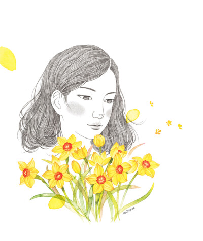 【Park, Man-Hee】（韩）• Tall Tree 插画