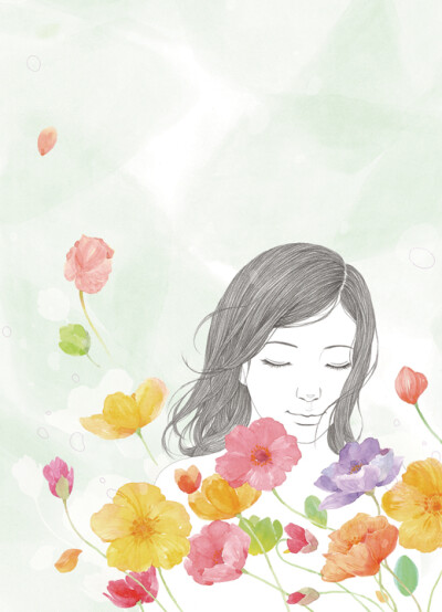 【Park, Man-Hee】（韩）• Tall Tree 插画