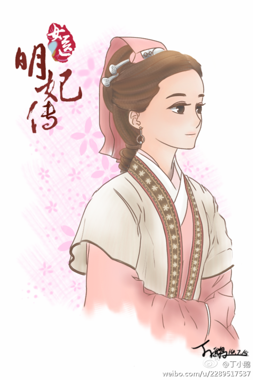 刘诗诗q版手绘女医明妃传谈允贤