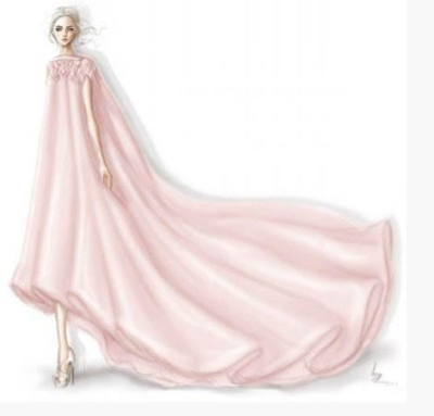 服装设计 素描 婚纱 裙子 女王范
