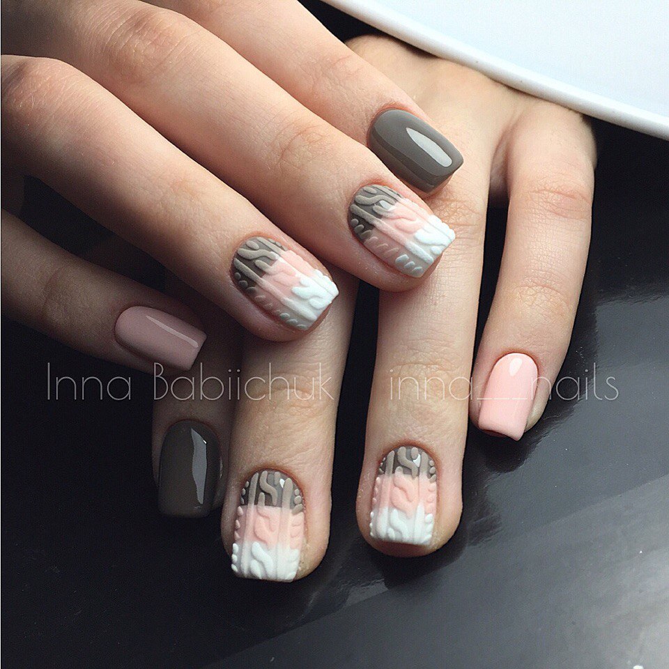 美甲～ Nails★毛衣美甲✓