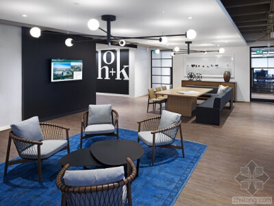 【{加拿大HOK设计公司办公室}】Canada HOK Design office 设计方:HOK