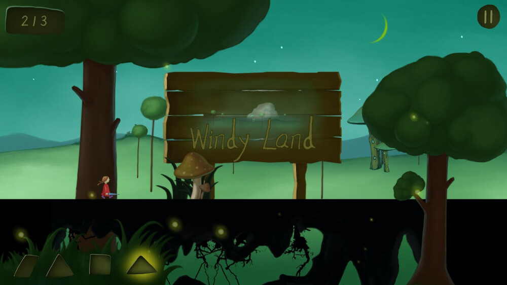 windy land 《梦之旅人》一款解密类的独立游戏，美术风格非常鲜明，每一关游戏均如同置身于绘本之中。