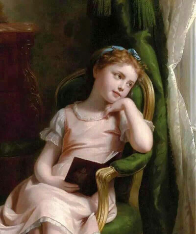 【可爱】瑞士画家fritz zuber buhler（1822 - 1896）！