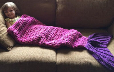 Crochet Mermaid Blanket