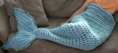 Crochet Mermaid Blanket