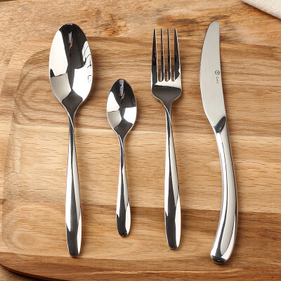 不锈钢刀叉勺套装 家用西餐餐具加厚牛排刀叉 欧式西餐餐具套装