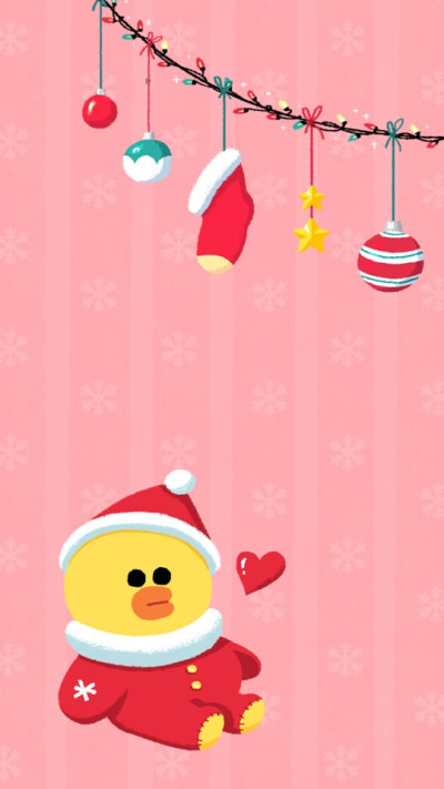 line friends christmas special 壁纸