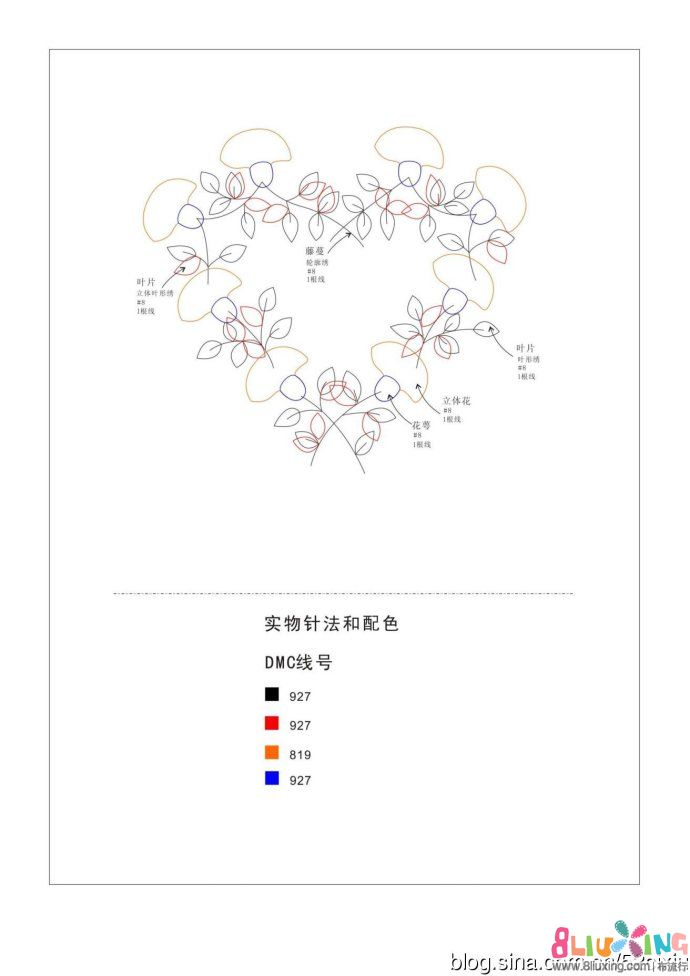 花簇 图纸