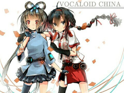 雅音宫羽 洛天依原型 绫彩音 乐正绫原型南北组 vocaloid China 手机壁纸 背景 头像 萌 可爱 冷色系 唯美