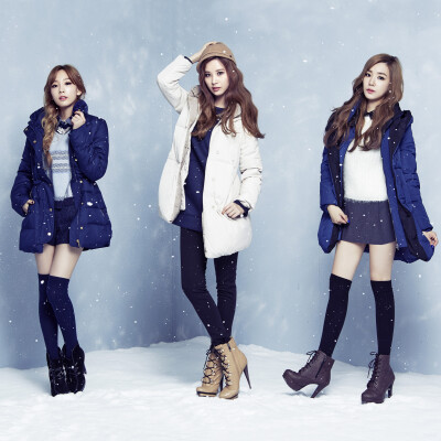 少女时代 TTS 金泰妍 黄美英 徐珠贤 MIXXO 2015 WINTER LOOK BOOK TaeTiSeo 画报