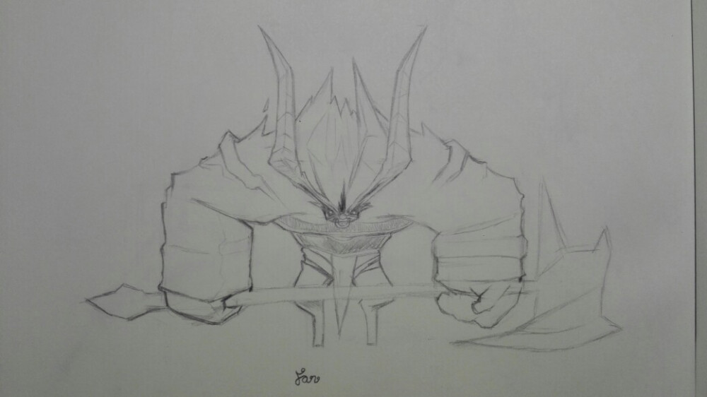 这个算画完了吗？我也不知道唉，可是不想再画啦，这样看着也不错，不是吗