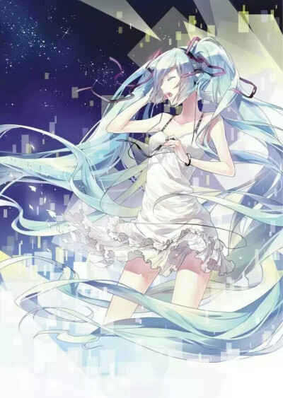 初音未来 v家 唯美图片 壁纸 世界第一公主殿下