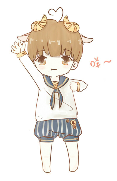 易烊千玺 粉丝绘图 （cr:@李二鱼会喷墨 ）