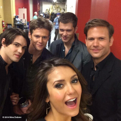 Elena and Niklaus and Alric and Jeremy and Matt