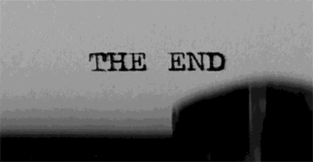 the end