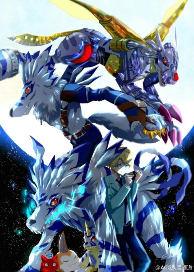 钢铁加鲁鲁兽 MetalGarurumon