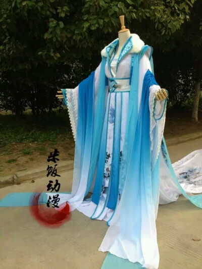 古装/cos服 君后cos 华丽宫装 姜沉鱼 君拂 轻水 素素 白浅 一版