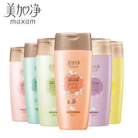 maxam/美加净亮肤滋润清爽倍润清透健肤沐浴露6件套400ml*6组合装