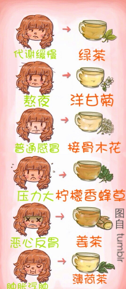 各种花草茶