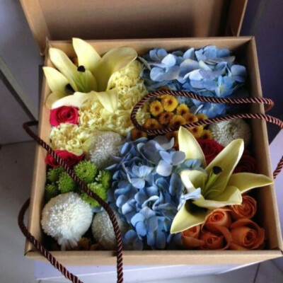 这花送你可好？