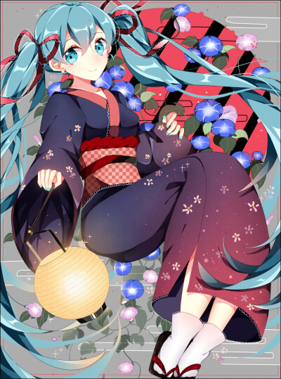 初音和服