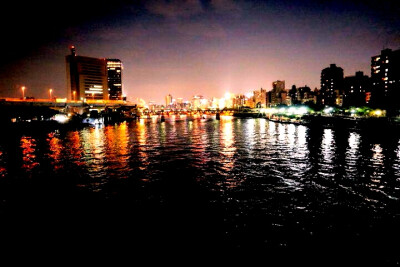 日本浅草夜景