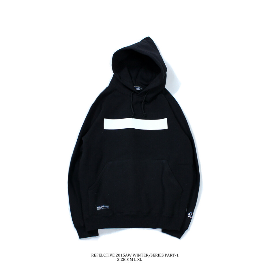 REFELCTIVE AW BASIC TECH 01 HOODIE 储光发光连帽帽衫卫衣