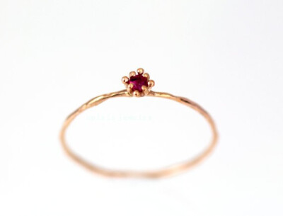 韩国戒指宝石戒指手工制作海外设计制作宝石戒指百搭之王