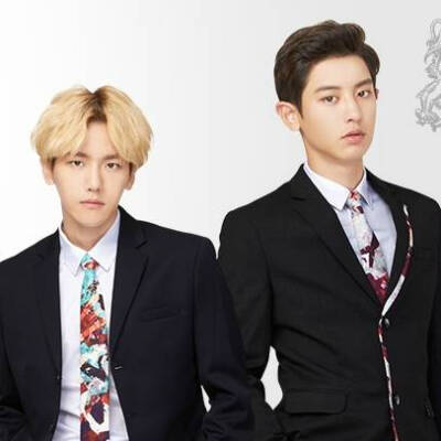 #邊伯賢##樸燦烈#151125 IVY CLUB #????# #????# #燦烈伯賢# #燦白# #gif# 終於等到站位比較近的一次[c嬌羞] #三個字# #配一臉#