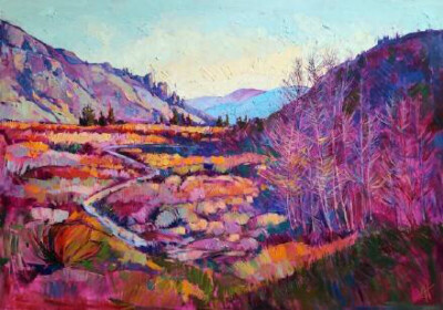 艺术家Erin Hanson。