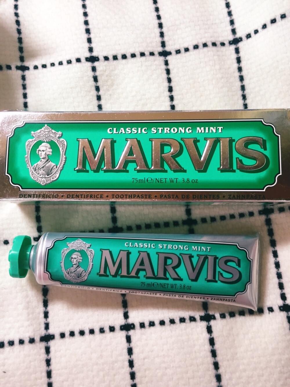 Marvis牙膏 意大利 强力薄荷味