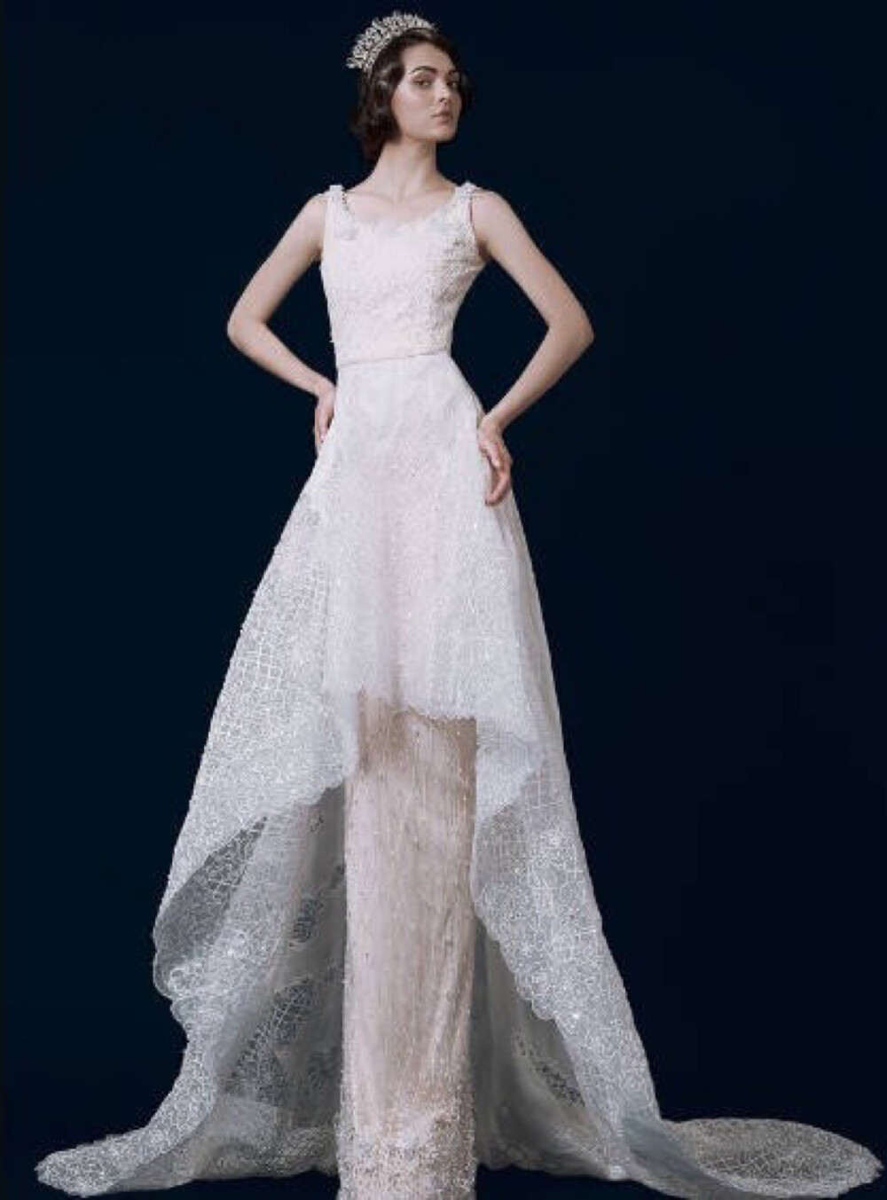 Benito Santos FW 2015｜复古华丽的宫廷风婚纱，奢华之感