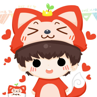 长草颜文字之王源生日贺图o( =•ω•= )m