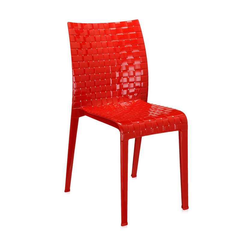 意大利Kartell Ami Ami Chair 晶亮方格餐椅椅子单椅 K5820