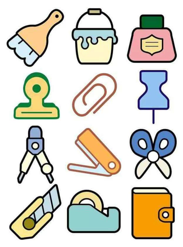 日记，手帐，漫画素材