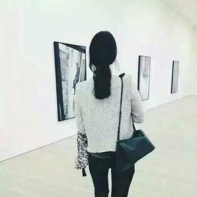 背影 小清新 女头 背景