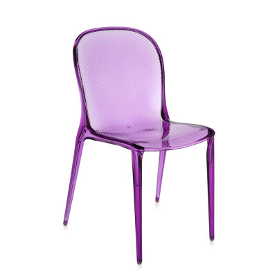 意大利Kartell Thalya Chair 透明靠椅餐椅椅子 K5810K5811